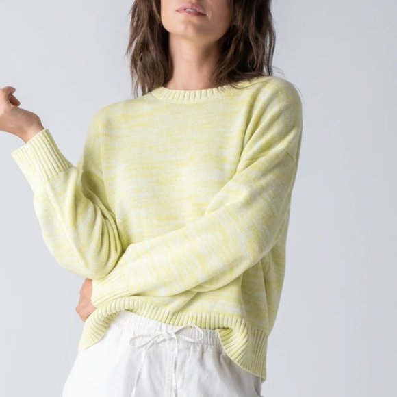 Margaret O'Leary Sweaters - Margaret O'leary Sandy Pullover - Citron - Size S